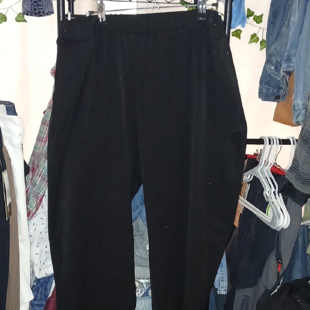 Allison Daley Womens Black Pants
